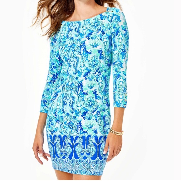 Lilly Pulitzer Dresses & Skirts - 62- NWT-Lilly Pulitzer Sophie Dress, seeing double- size xxs